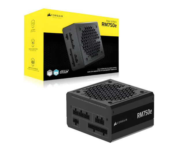 CORSAIR RM750e 750W 80 Plus Gold ATX 3.1 - 1314117 - zdjęcie